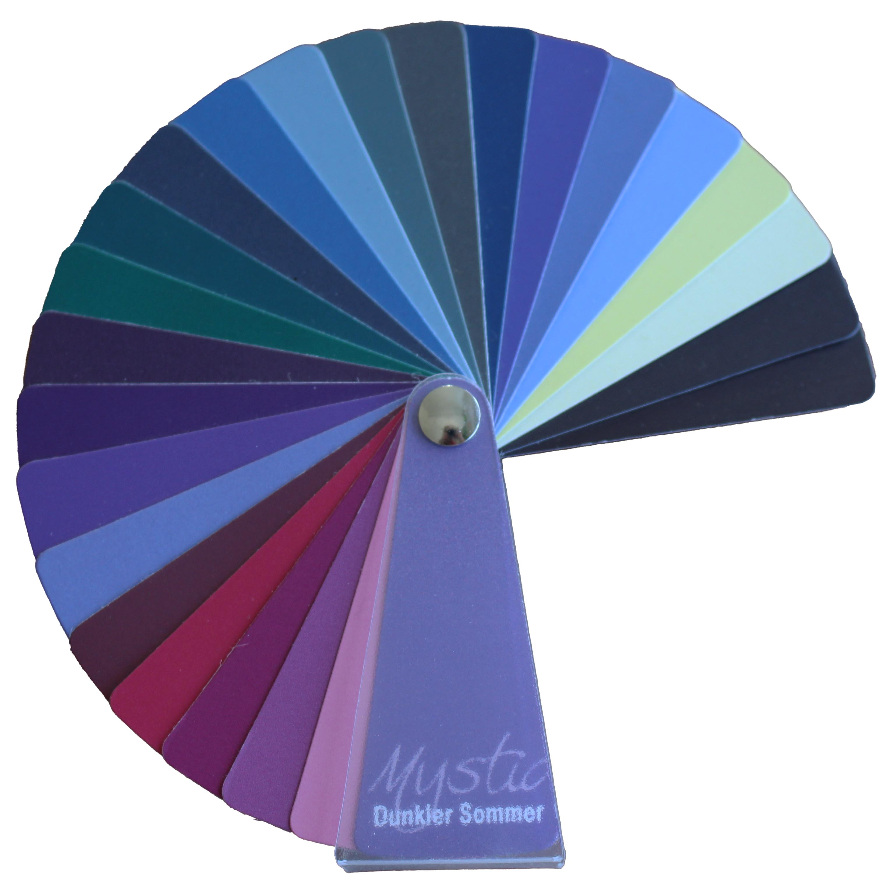 Farbpass klein MYSTIC - Dunkler Sommer